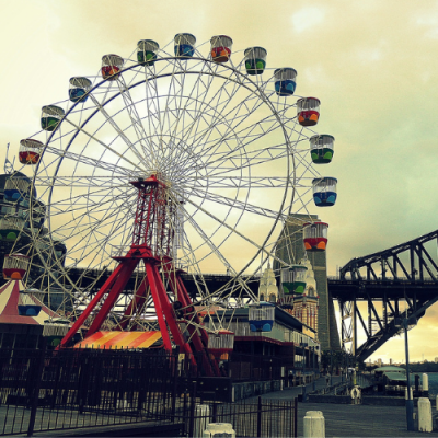 移民 immigration Australia picture of Ferris Wheel